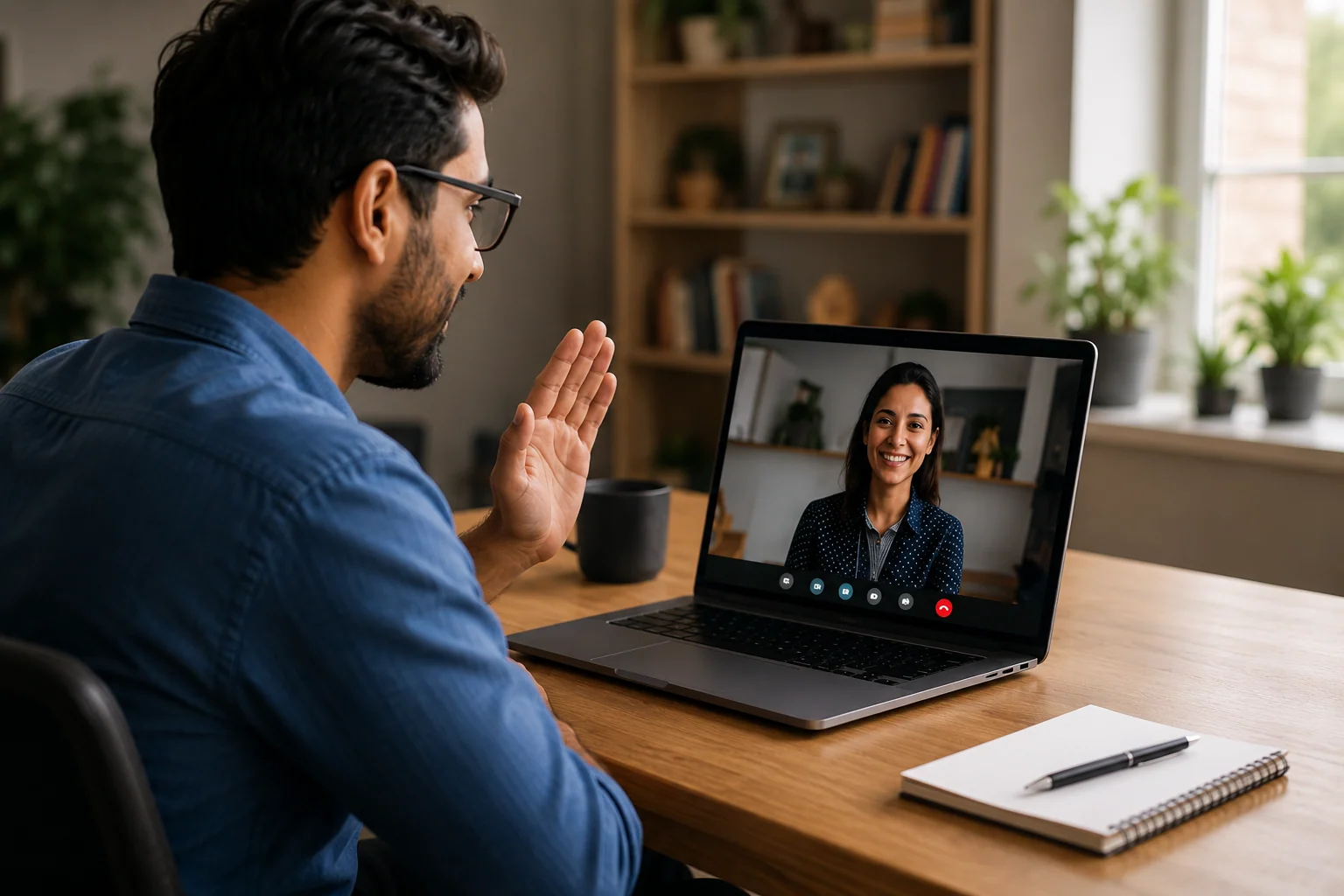 Screening interview with a pre-vetted candidate