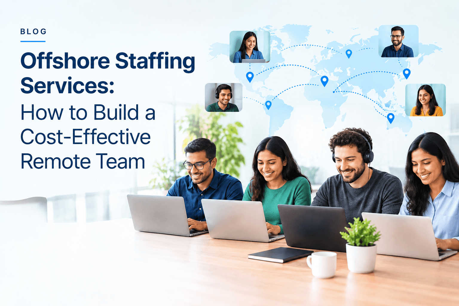 Offshore Staffing Services: How to Build a Cost-Effective Remote Team